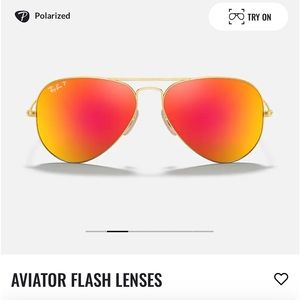 Aviator flash lenses